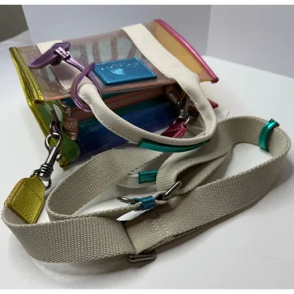 Kurt Geiger London extra small vinyl southbank tote bag - Picture 12 of 13